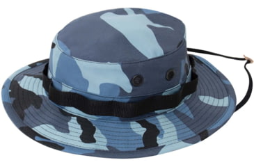 Image of Rothco Camo Boonie Hat, Sky Blue Camo, 7, 5802-SkyBlueCamo-7