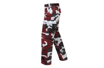 Image of Rothco Color Camo Tactical BDU Pants - Mens, Red Camo, 4XL, 79180-RedCamo-4XL