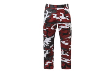 Image of Rothco Color Camo Tactical BDU Pants - Mens, Red Camo, 4XL, 79180-RedCamo-4XL