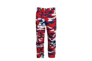 Image of Rothco Color Camo Tactical BDU Pants - Mens, Extra Large, Red/White/Blue Camo, 1835-RedWhiteBlueCamo-XL