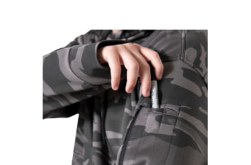 Image of Rothco Concealed Carry Hoodie, 3XL, Black Camo, 6137-BlackCamo-3XL