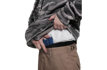 Image of Rothco Concealed Carry Hoodie, 3XL, Black Camo, 6137-BlackCamo-3XL
