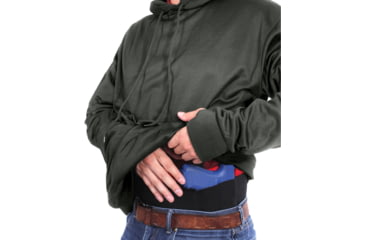 Image of Rothco Concealed Carry Hoodie, Gun Metal Grey, XL, 2075-GunMetalGrey-XL