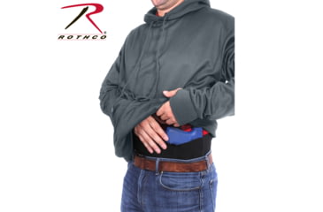 Image of Rothco Concealed Carry Hoodie - Men's, Coyote Brown, Medium, 2081-CoyoteBrown-M