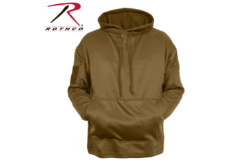 Image of Rothco Concealed Carry Hoodie - Men's, Coyote Brown, Medium, 2081-CoyoteBrown-M