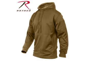 Image of Rothco Concealed Carry Hoodie - Men's, Coyote Brown, Medium, 2081-CoyoteBrown-M