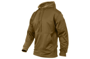 Image of Rothco Concealed Carry Hoodie - Men's, Coyote Brown, Medium, 2081-CoyoteBrown-M