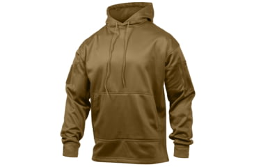 Image of Rothco Concealed Carry Hoodie - Men's, Coyote Brown, Medium, 2081-CoyoteBrown-M