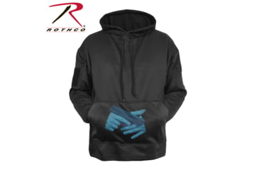 Image of Rothco Concealed Carry Hoodie - Men's, Coyote Brown, Medium, 2081-CoyoteBrown-M