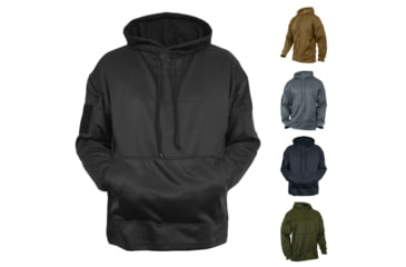 Image of Rothco Concealed Carry Hoodie, Black, Coyote Brown, Gun Metal Grey, Midnight Navy Blue, Olive Drab
