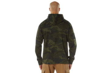 Image of Rothco Concealed Carry Hoodie - Mens, 2XL, Camo, 12231-MidnightWoodlandCamo-2XL