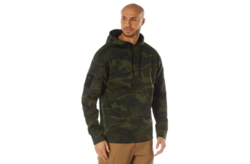 Image of Rothco Concealed Carry Hoodie - Mens, 2XL, Camo, 12231-MidnightWoodlandCamo-2XL