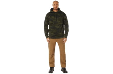 Image of Rothco Concealed Carry Hoodie - Men's, Midnight Woodland Camo, 2XL, 12231-MidnightWoodlandCamo-2XL