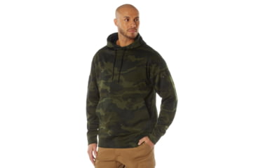 Image of Rothco Concealed Carry Hoodie - Mens, 2XL, Camo, 12231-MidnightWoodlandCamo-2XL