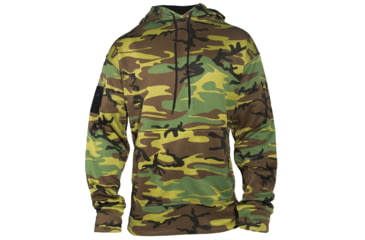 Image of Rothco Concealed Carry Hoodie - Men's, Woodland Camo, 3XL, 61352-WoodlandCamo-3XL