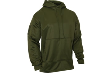 Image of Rothco Concealed Carry Hoodie, Olive Drab, L, 2471-OliveDrab-L