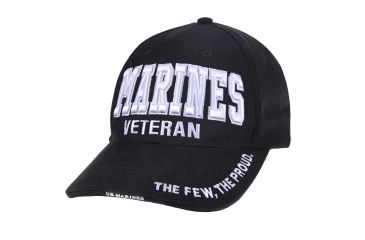 Image of Rothco Deluxe Marines Veteran-Low Profile Cap, 3956