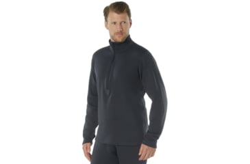 Image of Rothco ECWCS Gen III Mid-Weight Underwear Top Level II, Midnight Navy Blue, XL, 69070-MidnightNavyBlue-XL