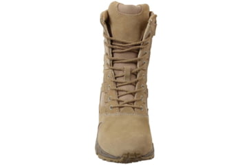 Image of Rothco Forced Entry Desert Tan 8in Deployment Boots with Side Zipper, Tan, 13, Wide, 5357-Tan-13-Wide