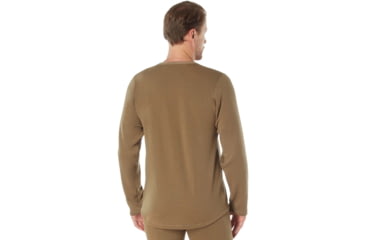 Image of Rothco Gen III Level II Underwear Crew Top - Mens, Coyote Brown, Small, 69140-AR670-1CoyoteBrown-S