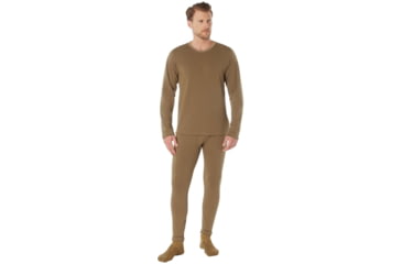 Image of Rothco Gen III Level II Underwear Crew Top - Mens, Coyote Brown, Small, 69140-AR670-1CoyoteBrown-S