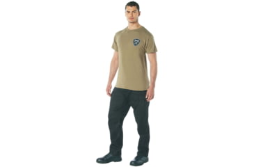 Image of Rothco Getting The Job Done T-Shirt, Coyote Brown, S, 11355-CoyoteBrown-S