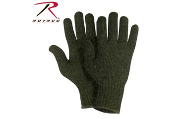 Image of Rothco Glove Liners-Unstamped, Olive Drab, M, 8218-OliveDrab-M