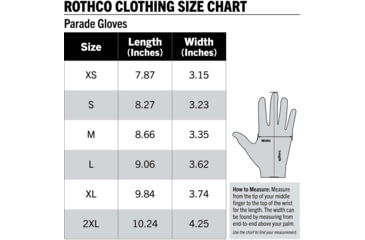 Image of Rothco Gripper Dot Parade Gloves, White, L, 4411-Lg