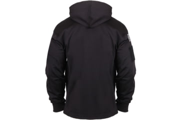 Image of Rothco U.S. Flag Concealed Carry Hoodie - Men's, Black, 4XL, 3169-Black-4XL