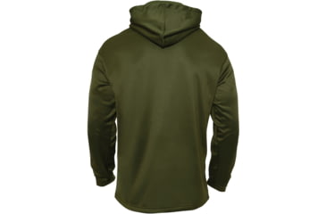 Image of Rothco U.S. Flag Concealed Carry Hoodie - Men's, Olive Drab, Small, 8091-OliveDrab-S