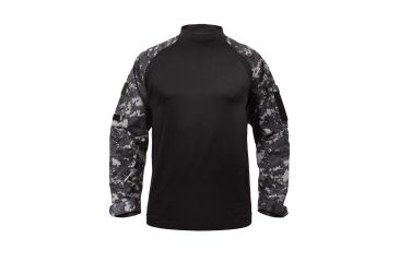 Image of Rothco Military FR NYCO Combat Shirt, Subdued Urban Digital Camo, Small, 90115-SubduedUrbanDigitalCamo-S
