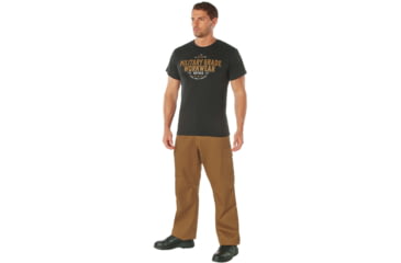 Image of Rothco Military Grade Workwear Graphic T-Shirt, Black, S, 11340-Black-S