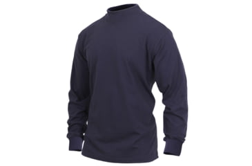 Image of Rothco Mock Turtleneck - Men's, White, Medium, 3501-White-M