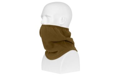 Image of Rothco Polar Fleece Contoured Elastic Neck Gaiter, Coyote Brown, 5579-CoyoteBrown