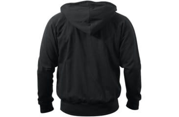 Image of Rothco Thermal Lined Hooded Sweatshirt - Mens, Extra Large, Black, 6260-018