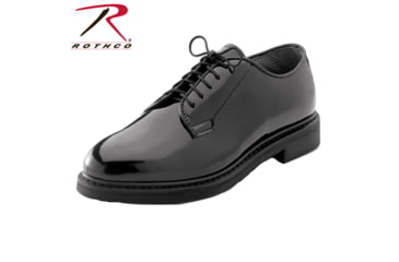 Image of Rothco Uniform Hi-Gloss Oxford Dress Shoe, Regular, 16, 5055-16-Regular