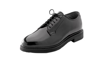 Image of Rothco Uniform Hi-Gloss Oxford Dress Shoe, 6, Wide, 5055-6-Wide