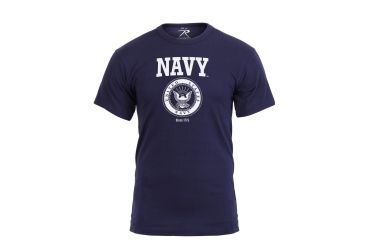 Image of Rothco US Navy Emblem T-Shirt, L, 61610-L