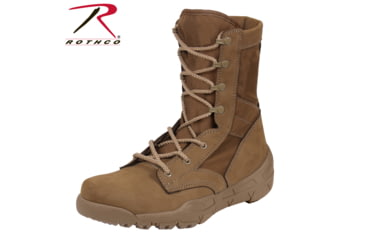 Image of Rothco V-Max Lightweight Tactical Boot, AR 670-1 Coyote Brown, 12, Wide, 5366-AR670-1CoyoteBrown-12-Wide