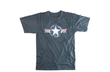 Image of Rothco Vintage Army Air Corps T-Shirt, Blue, XL, 66500-Blue-XL