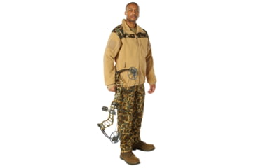 Image of Rothco x Bear Archery Fred Bear Camo Spec Ops Tactical Fleece Jacket, Small, 86690-S