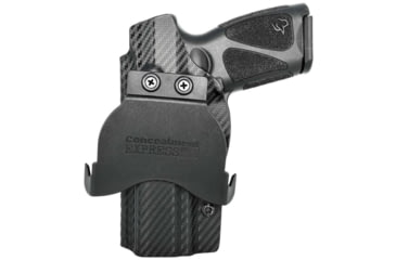 Image of Rounded Taurus Ts9 Paddle Holster, TRS-TS9-BK-RH-OWBPDL