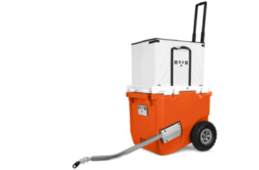 Image of RovR Products RollR 45 Cooler w/ Wagon Bin, Desert, 852490007744