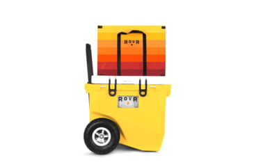 Image of RovR Products RollR 45 Cooler w/ Wagon Bin, Magic Hour, 854404008410