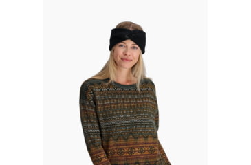 Image of Royal Robbins Baylands Reversible Headband - Womens, Jet Black, One size, Y591040037One size
