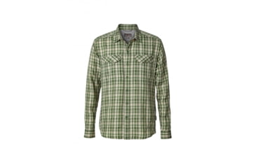 Image of Royal Robbins Bug Barrier Ultra Light Mens Long Sleeve Shirt, Elm Green, L, 42386-ELM GREEN-L