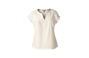 Image of Royal Robbins Cool Mesh Eco Women's Short Sleeve Top, Creme, L 61203-CREME-L