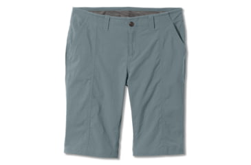 Image of Royal Robbins Discovery III Womens Bermuda Short, Light Slate, 2, Y33121-Light Slate-2