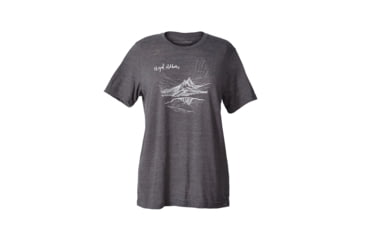 Image of Royal Robbins First Date Women's Short Sleeve Tee Shirt, Charcoal, L 61933-CHARCOAL-L