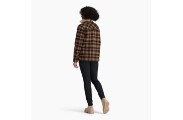 Image of Royal Robbins Snowcap Lined Flannel Long Sleeve - Womens, Pine Grove Pinecrest Pld, Extra Large, Y622021350XL